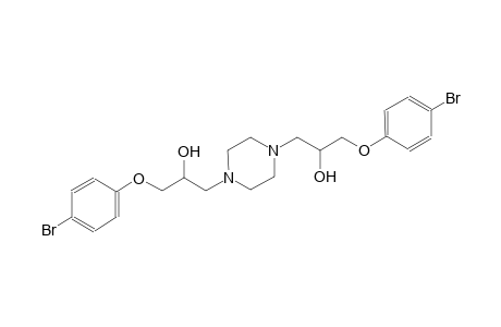 1,4-piperazinediethanol, alpha~1~,alpha~4~-bis[(4-bromophenoxy)methyl]-