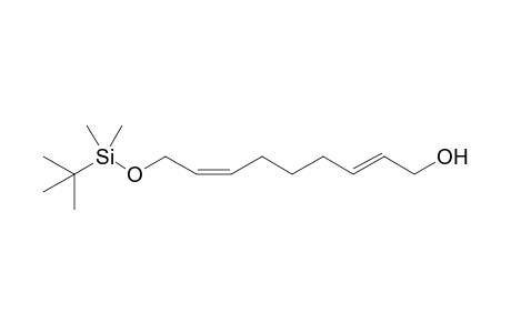 (2E,7Z)-9-tert-Butyldimethylsilyloxynona-2,7-dienyl-1-ol