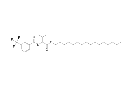 L-Valine, N-(3-trifluoromethylbenzoyl)-, hexadecyl ester