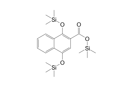 1,4-Dihydroxy-2-naphtoic acid, 3TMS