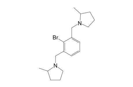 2,6-BIS-[(2-METHYL-1-PYRROLIDINYL)-METHYL]-BROMOBENZENE
