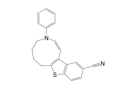 7-Phenyl-tetrahydrobenzothienoazonine-3-carbonitrile
