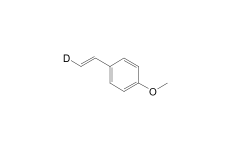 (E)-2-(2H(1)-4-Methoxyphenylethene