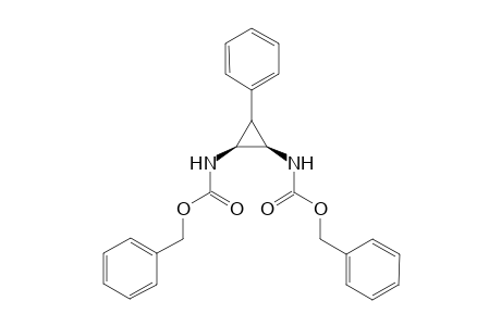 Dibenzyl (cis)-N,N'-(3-phenyl-1,2-cyclopropanediyl]dicarbamidate