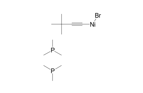Bromo( 3,3-Dimethyl-1-butynyl)bis(trimethylphosphane) nickel(II)