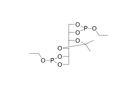 D-MANNITE, 3,4-O,O-ISOPROPYLIDENE-1,2;5,6-BIS(ETHYLCYCLOPHOSPHITE)