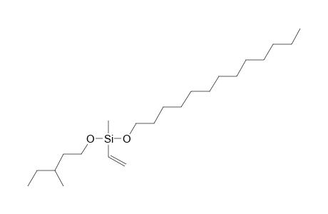 Silane, methylvinyl(3-methylpentyloxy)tridecyloxy-