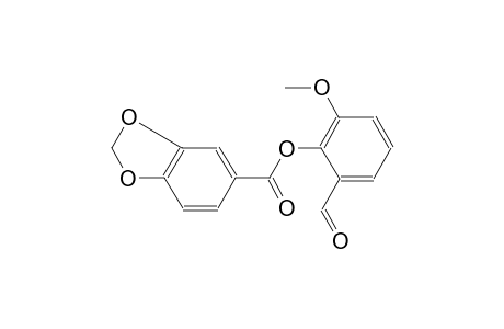 2-formyl-6-methoxyphenyl 1,3-benzodioxole-5-carboxylate