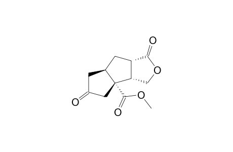 (3aS,3bR,6aR,7aS)-1,5-diketo-3a,4,6,6a,7,7a-hexahydro-3H-pentaleno[1,2-c]furan-3b-carboxylic acid methyl ester