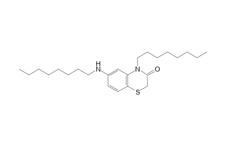6-Octylamino-4-octyl-2H-1,4-benzothiazin-3-one
