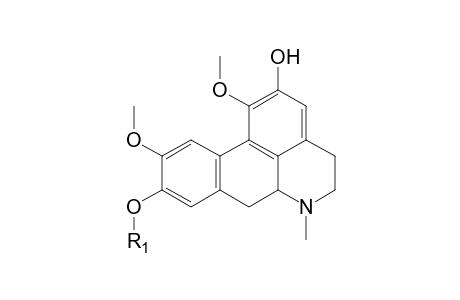 Glaucine-M (2,9-O-bis-demethyl-glucuronide) MS2