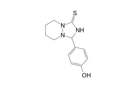 3-(4-Hydroxyphenyl)-2,3,5,6,7,8-hexahydro-1H-[1,2,4] triazolo-[1,2-a]pyridazine-1-thione