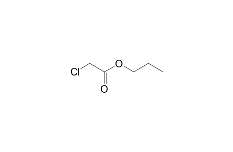 chloroacetic acid, propyl ester