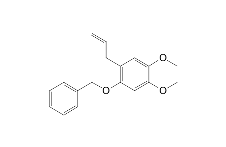 Benzene, 1,2-dimethoxy-4-(phenylmethoxy)-5-(2-propenyl)-