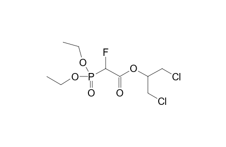 Diethyl 1,3-dichloroisopropyl 1-fluoromethylphosphonocarboxylate