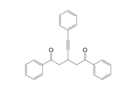 1,5-Diphenyl-3-(2-phenylethynyl)pentane-1,5-dione