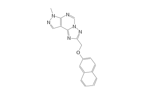 7-methyl-2-[(2-naphthyloxy)methyl]-7H-pyrazolo[4,3-e][1,2,4]triazolo[1,5-c]pyrimidine