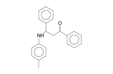 1,3-Diphenyl-3-(4-toluidino)-1-propanone