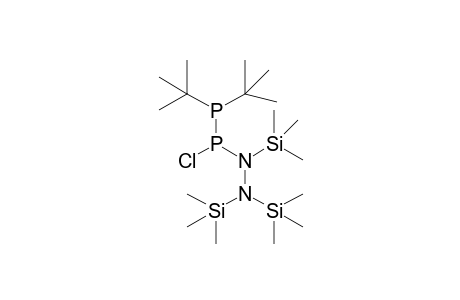 1-[chloro(ditert-butylphosphanyl)phosphanyl]-1,2,2-tris(trimethylsilyl)hydrazine