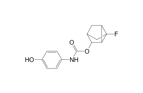 (3-exo,5-exo)-Fluorotricyclo[2.2.1.0(2,6)]hept-3-yl N-(p-hydroxyphenyl)carbamate