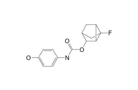 (3-exo,5-exo)-Fluorotricyclo[2.2.1.0(2,6)]hept-3-yl N-(p-hydroxyphenyl)carbamate