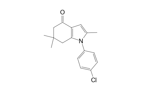 1-(4-Chlorophenyl)-2,6,6-trimethyl-6,7-dihydro-1H-indol-4(5H)-one