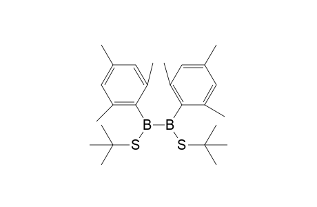 B,B'-Di(tert-butylthio)-B,B'-dimesityldiborane