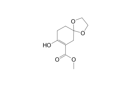 methyl 8-hydroxy-1,4-dioxaspiro[4.5]dec-7-ene-7-carboxylate