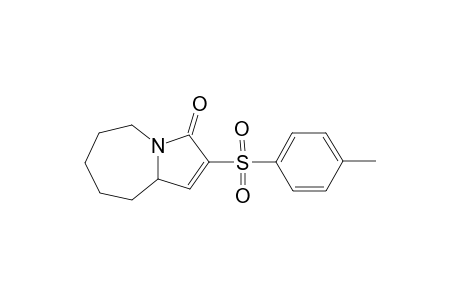 2-(4-methylphenyl)sulfonyl-5,6,7,8,9,9a-hexahydropyrrolo[1,5-a]azepin-3-one