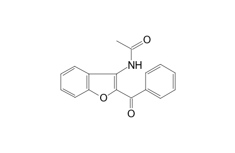 N-(2-Benzoyl-1-benzofuran-3-yl)acetamide