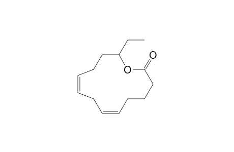 (5Z,8Z)-tetradeca-5,8-dien-12-olide