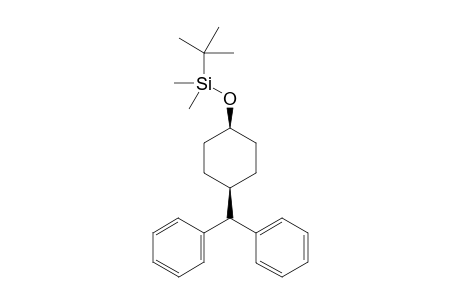 cis-((4-benzhydrylcyclohexyl)oxy)(tert-butyl)dimethylsilane