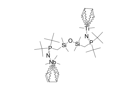 [CP-TI-ME2-NP(T-BU)2-CH2-SIME2OSIME2-CH2-P(T-BU)2-N-CP-NBME3]