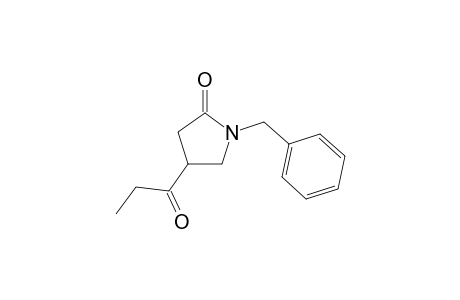 1-Benzyl-4-propionylpyrrolidin-2-one