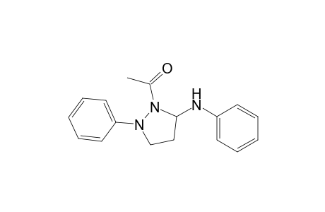 1-(2-phenyl-5-phenylazanyl-pyrazolidin-1-yl)ethanone
