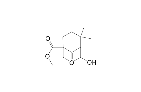 1-Carbomethoxy-4-exo-hydroxy-6,6-dimethylbicyclo[3.3.1]nonan-9-one