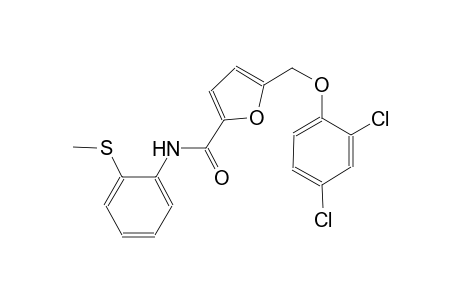 5-[(2,4-dichlorophenoxy)methyl]-N-[2-(methylsulfanyl)phenyl]-2-furamide