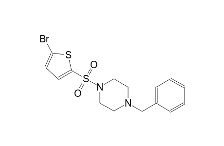 1-benzyl-4-[(5-bromo-2-thienyl)sulfonyl]piperazine