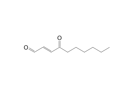 (E)-4-ketodec-2-enal