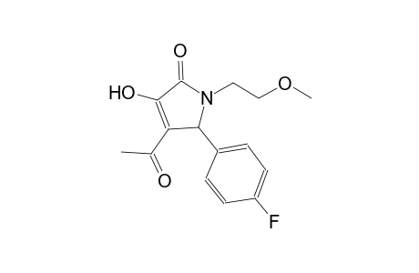 4-acetyl-5-(4-fluorophenyl)-3-hydroxy-1-(2-methoxyethyl)-1,5-dihydro-2H-pyrrol-2-one