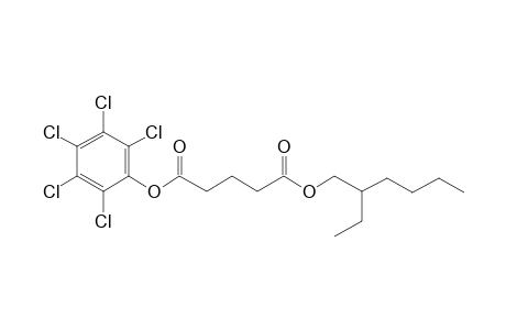 Glutaric acid, 2-ethylhexyl pentachlorophenyl ester