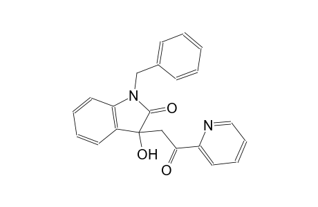 1-benzyl-3-hydroxy-3-[2-oxo-2-(2-pyridinyl)ethyl]-1,3-dihydro-2H-indol-2-one