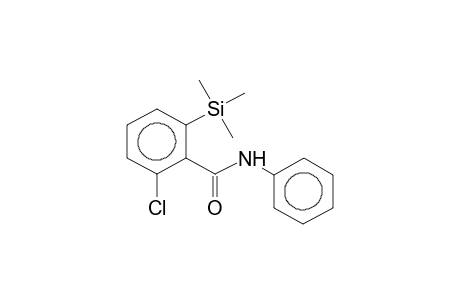 N-phenyl-2-chloro-6-trimethylsilylbenzamide