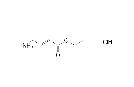 2-(E)-Pentensaeure, (4S)-amino-, ethylester, hydrochlorid