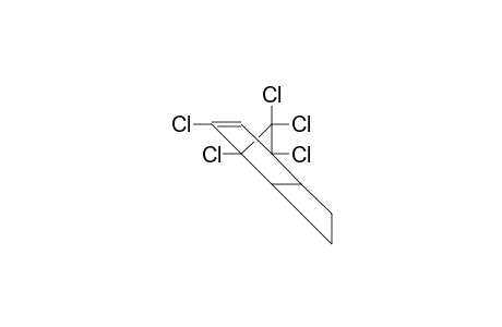 4,5,7,8,8-anti-Pentachloro-2,3,3a,4,7,7a-hexahydro-4,7-methano-1H-indene