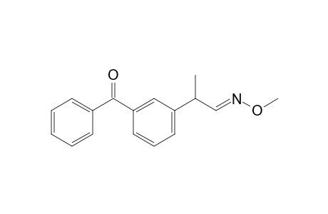 [3-[(1E)-1-methoxyiminopropan-2-yl]phenyl]-phenyl-methanone