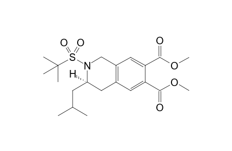 Dimethyl (3R)-2-(tert-Butanesulfonyl)-3-(sec-butyl)-1,2,3,4-tetrahydroisoquinoline-6,7-dicarboxylate