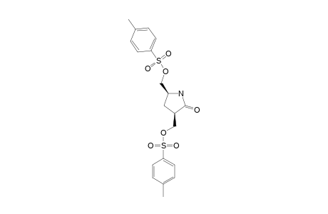 (+/-)-(3-BETA,5-BETA)-3,5-BIS-(PARA-TOLUENESULFONYLOXYMETHYL)-1-AZA-2-OXO-CYCLOPENTANE