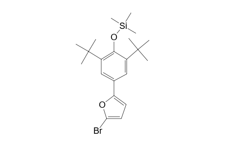 2-BrOMO-5-(3,5-DI-TERT.-BUTYL-4-(TRIMETHYLSILOXY)-PHENYL)-FURAN