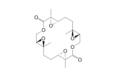 GL2E4-6 (Geranyl dimeric lactone tetraepoxide isomer)